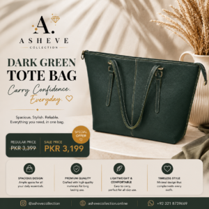 Dark Green  Tote Bag