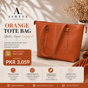 Orange Tote Bag
